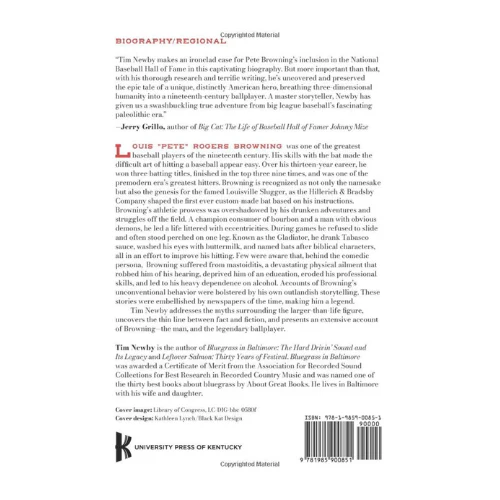 The Original Louisville Slugger: The Life and Times of Forgotten Baseball Legend Pete Browning – Paperback - Image 2