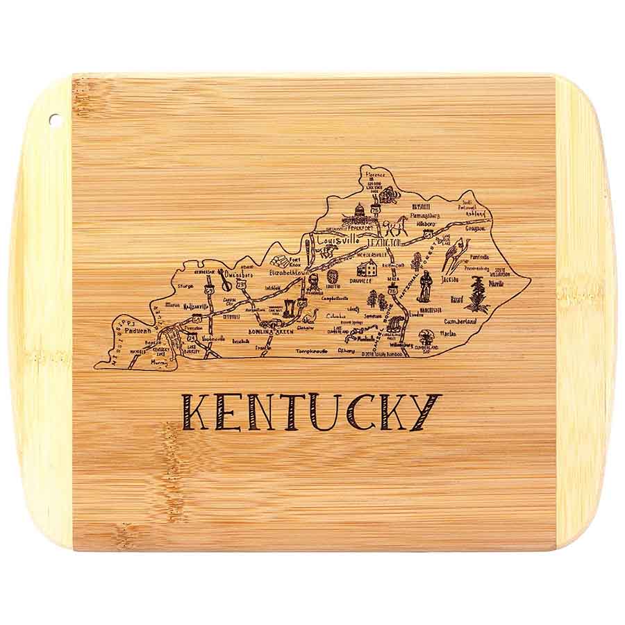 Totally Bamboo A Slice of Life Serving & Cutting Board