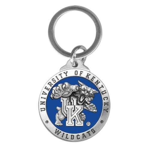 University of Kentucky Pewter Key Chain | Made in USA Gift