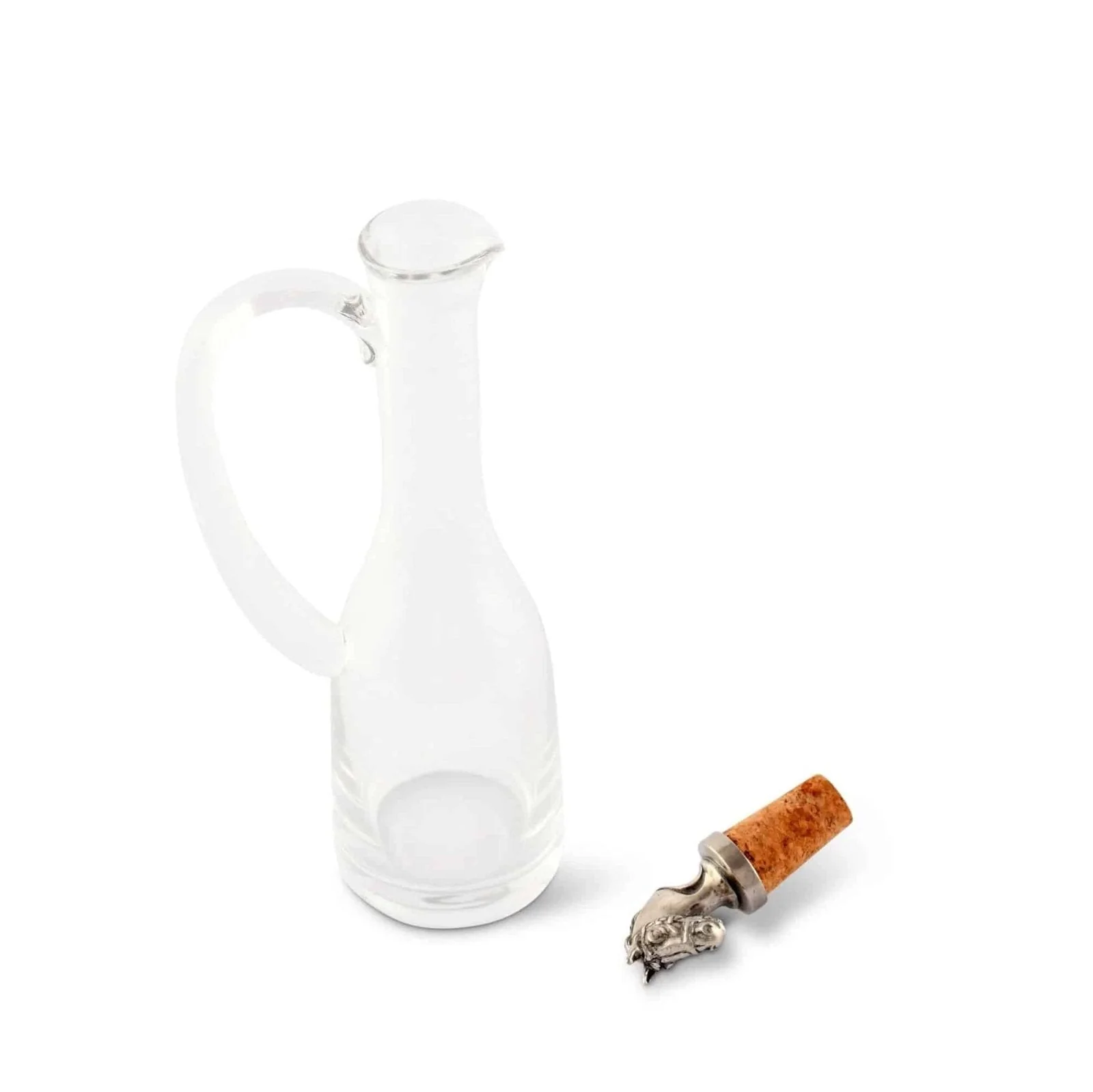 Vagabond House Cruet Bottle with Horsehead Bottle Stopper - Image 4