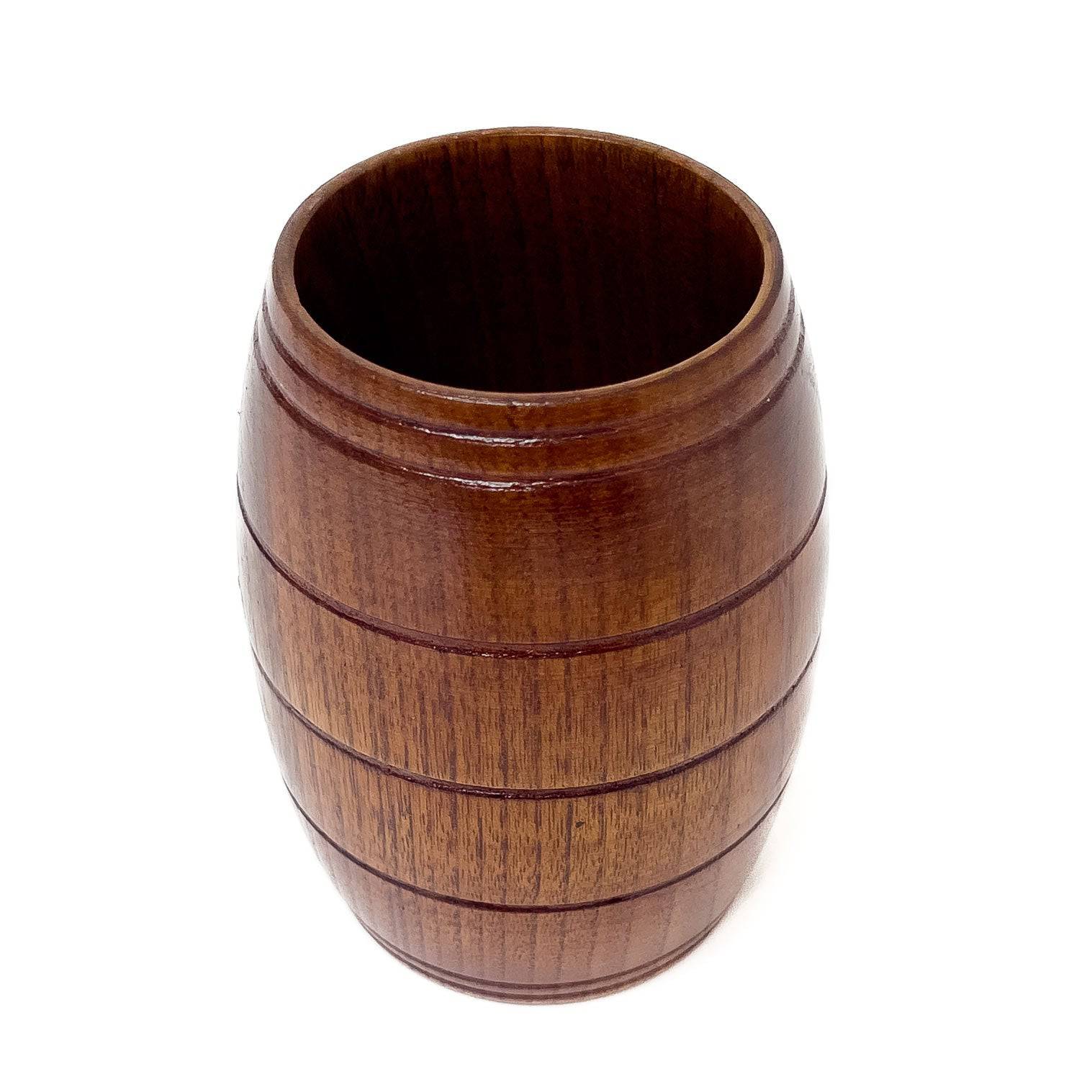 Wooden Bourbon Barrel Cup - Image 2
