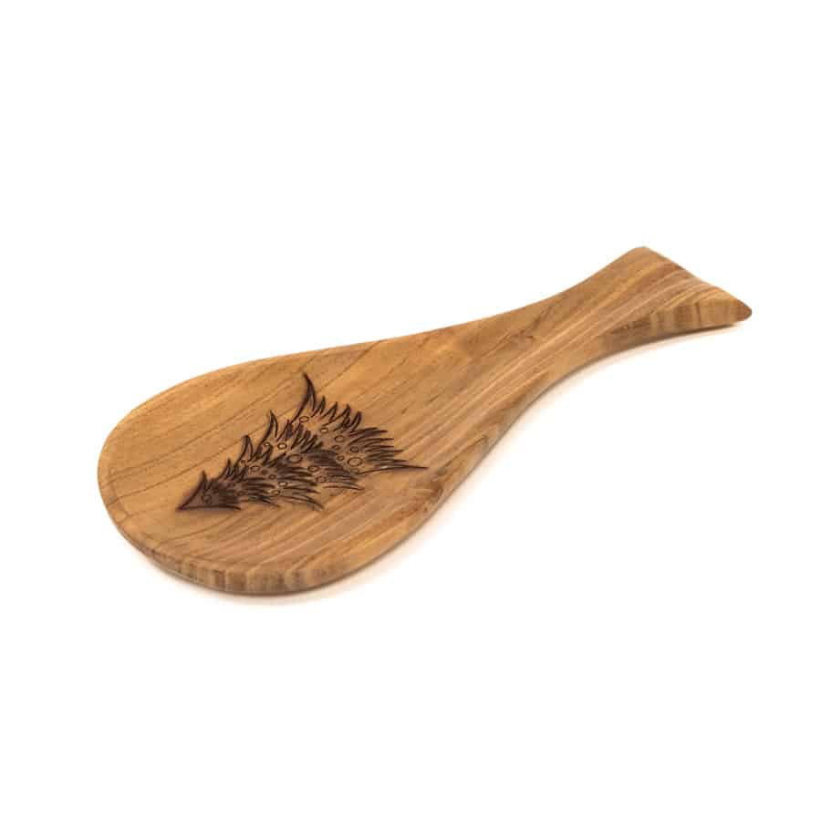 Wooden Christmas Tree Spoon Rest - Image 3